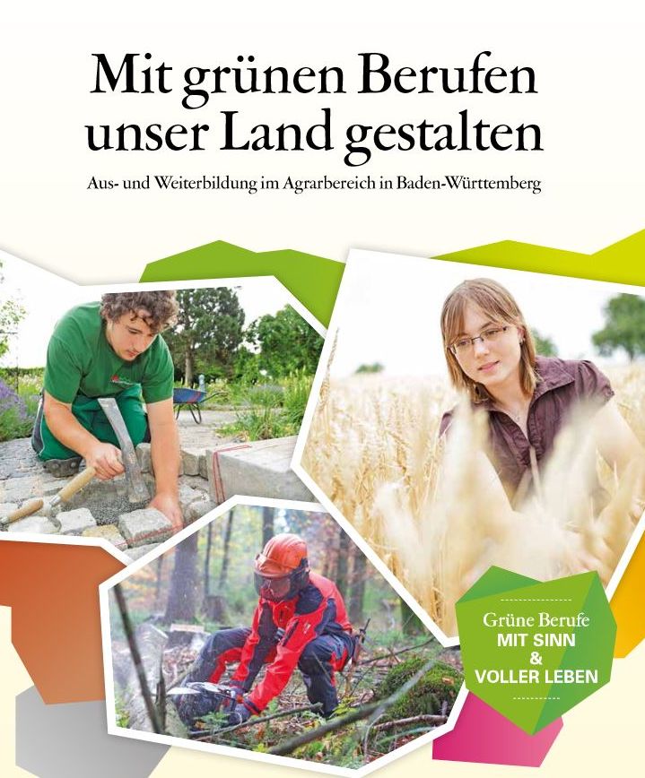 Titelblatt Broschüre Ausbildung, MLR Stuttgart