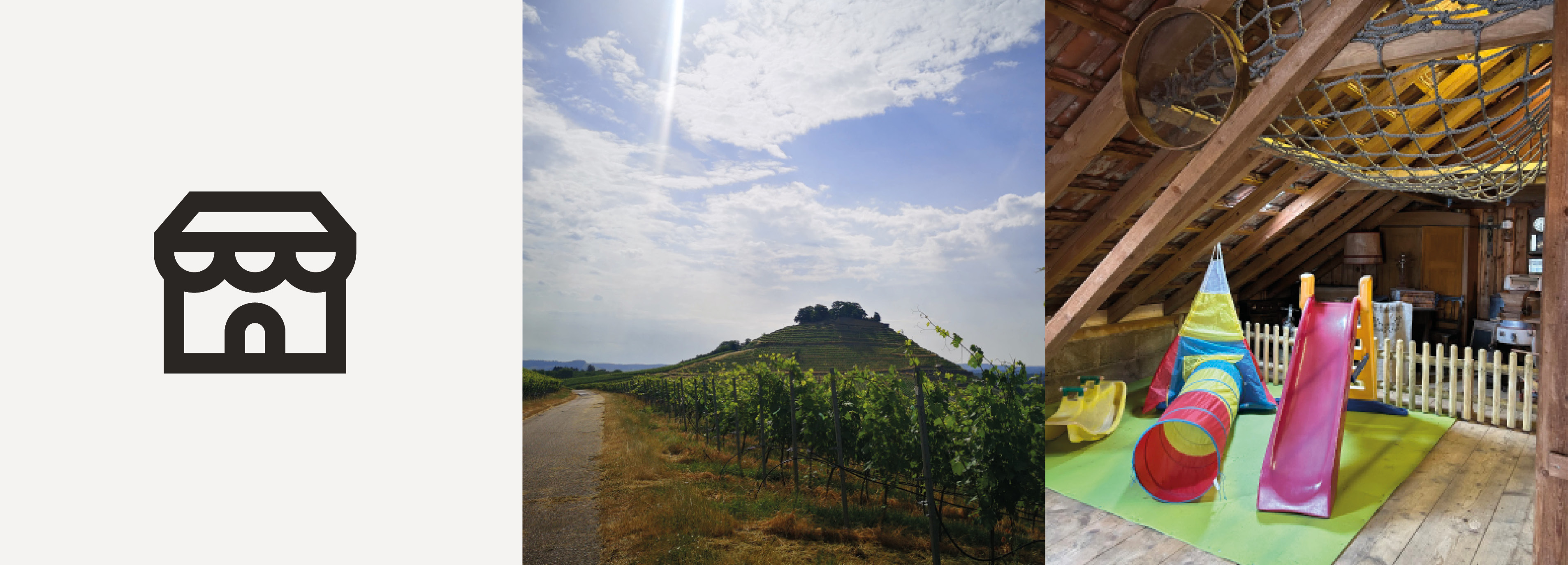 Weinerlebnispfad,Kinderspielscheune - Bilder:Appenzeller/LEL