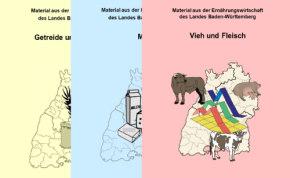 Jahreshefte Getreide, Milch und Vieh und Fleisch