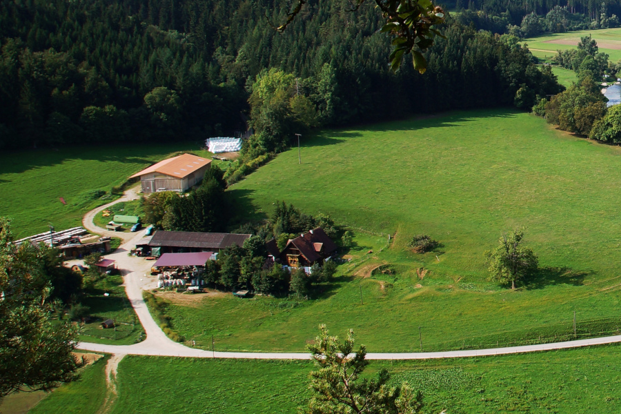Kreidezeichnungen auf landwirtschaftlichem Gebiet, Beratung.Zukunft.Land. Bild Fabricius Christine LEL