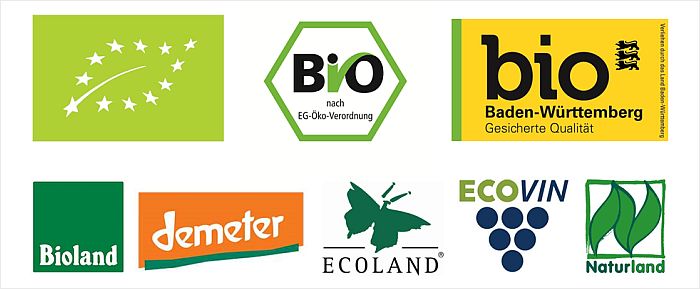 Bild: staatliche und privatrechtliche Biokennzeichen